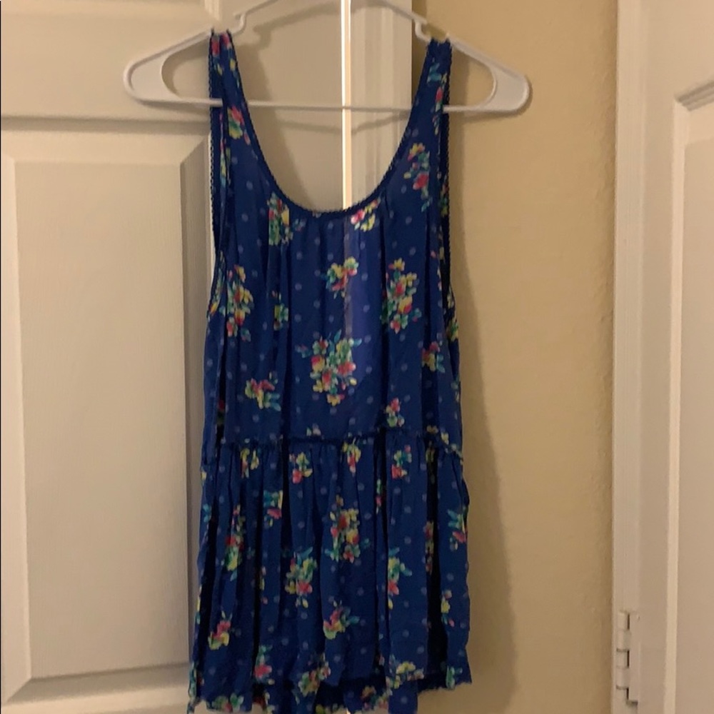 Floral Blouse - Hollister